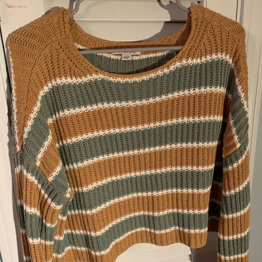 American Eagle Striped Sweater
